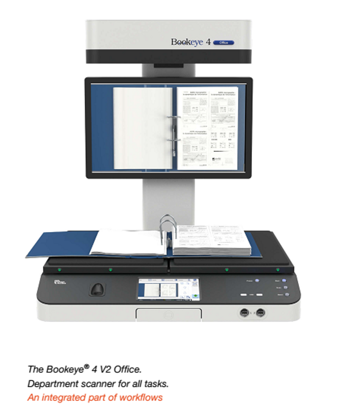 Máy Scan chuyên dụng tốc độ cao Bookeye - BE4 - V2 ( Office)